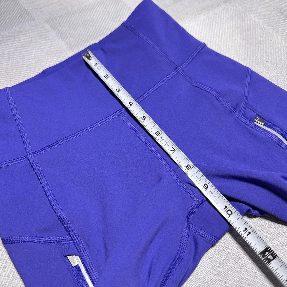 Athleta Rainier Bootcut Pants Womens Size XS Purple Flare High Rise Athleisure - Picture 13 of 16